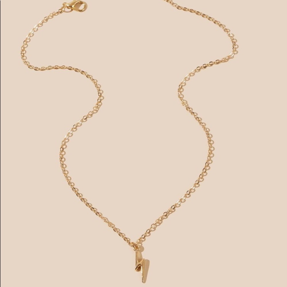 3/$30 ⚡️ Lightning Bolt Necklace - Picture 1 of 4